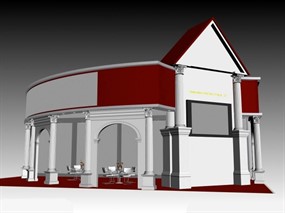 展示设计模型效果图